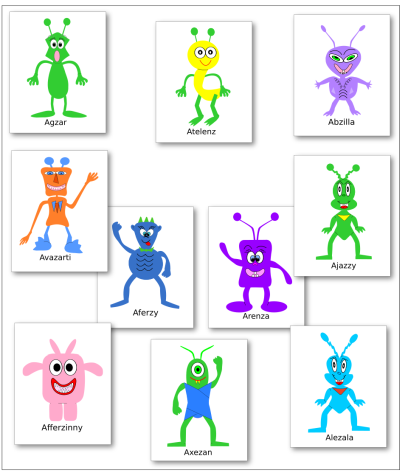 printable character stickers
