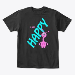 I am happy t-shirt for boys and girls