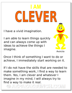 I am clever fun stuff for clever kids