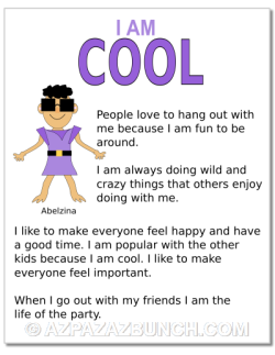 I am cool stickers and poster