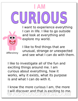 I am curious printables