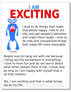 I am exciting be excited for your life