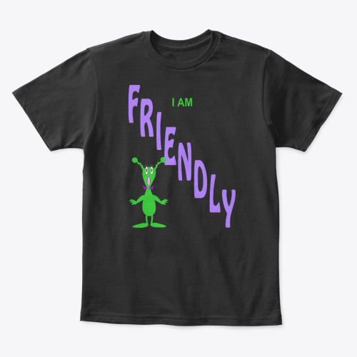 I Am Friendly Kids T-Shirt 