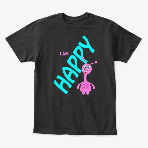 I Am Happy Kids T-Shirt 