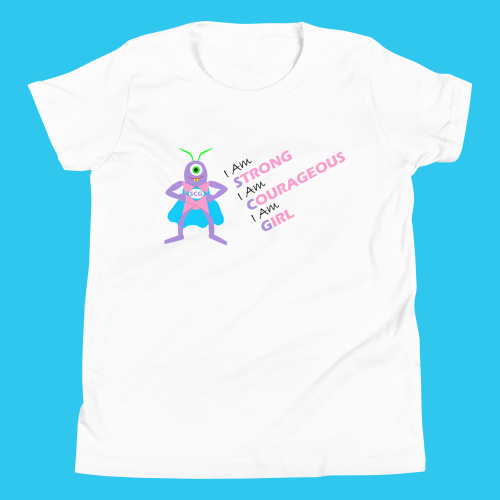 I Am Strong Girls T-Shirt 