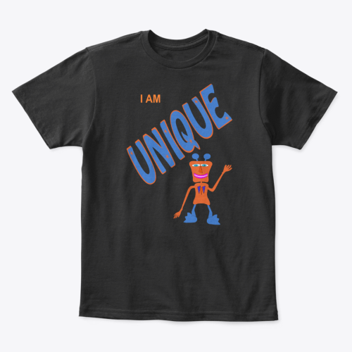 I Am Unique Kids T-Shirt 