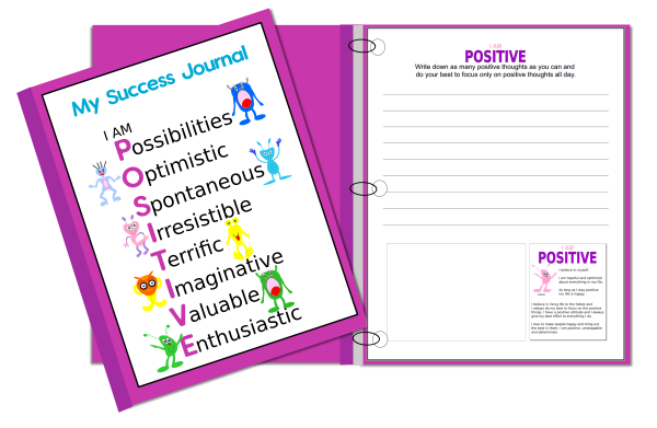 kids success story printable journal pages download pdf