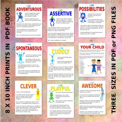 adventurous, assertive, spontaneous, playful posters