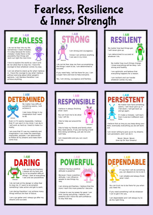 fearless, resilience, inner, strength, posters