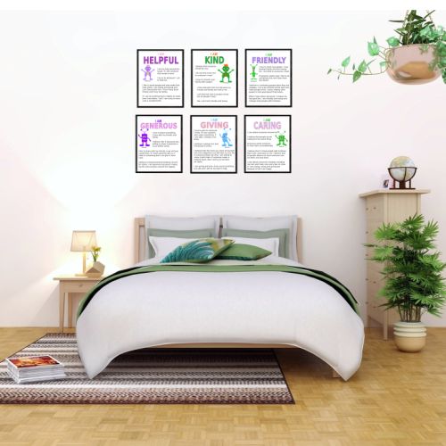 kindness, friendship, caring, empathy posters